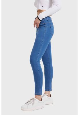 Imagen 2 del producto Jeans Mujer Skinny Push Up Jenny Azul