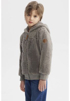 Imagen 2 del producto Polar Niño Básico Peludo Gris