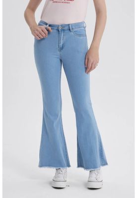Imagen 1 del producto Jeans Mujer Flare Monse Celeste