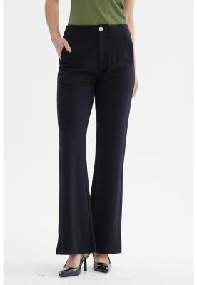 Imagen 1 del producto Pantalón Mujer Punto Roma Negro