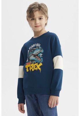 Imagen 1 del producto Polerón Niño Slim Petroleo Oscuro