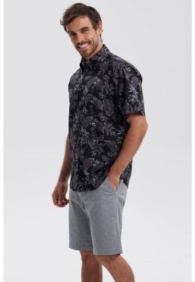 Imagen 2 del producto Camisa Hombre Mini Print Negro - ll