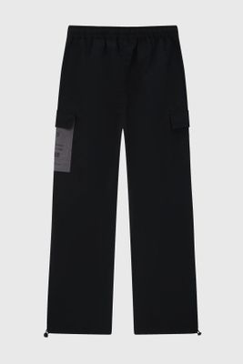 Imagen 2 del producto Pantalón Niño Jogger Nylon Con Cordón Negro