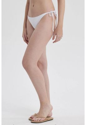 Imagen 2 del producto Traje De Baño Mujer Calzón Bikini Lazo Blanco