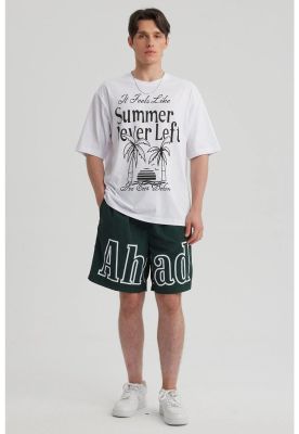 Imagen 2 del producto Bermuda Hombre Estampado Verde Pino