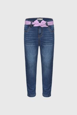 Jeans Niña Básico Azul