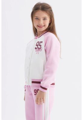 Imagen 2 del producto Chaqueta Niña Bomber Rosado