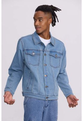 Imagen 2 del producto Chaqueta Hombre Denim Clásico Azul Retro