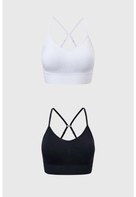 Sostén Mujer Bipack Peto Liso Blanco