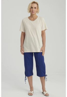 Imagen 2 del producto Pantalón Mujer Con Cortes Y Apertura Azul Oscuro