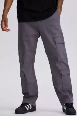 Imagen 1 del producto Jeans Hombre Doble Cargo Color Gris Claro