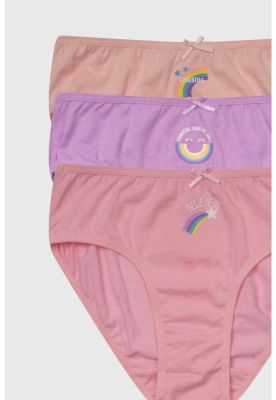 Imagen 2 del producto Calzón Niña Tripack Lila