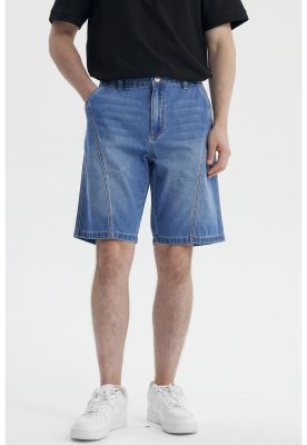 Imagen 1 del producto Bermuda Hombre Relajado Cortes Azul