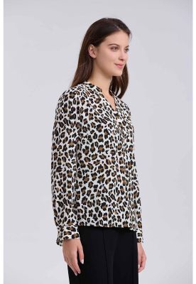 Imagen 2 del producto Blusa Mujer Crep Con Botón Beige