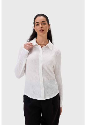 Imagen 2 del producto Blusa Mujer Abotonada Blanco - lll