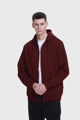 Imagen 2 del producto Polerón Hombre Basic Burdeo