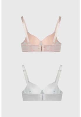 Imagen 2 del producto Sostén Mujer Bipack Algodón Juvenil Palo Rosa