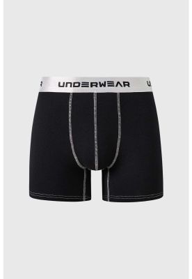 Bóxer Hombre Tripack Pretina Negro