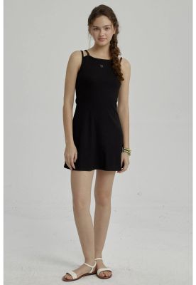 Imagen 2 del producto Vestido Niña Rib Negro - ll