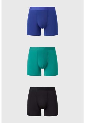 Bóxer Hombre Tripack Azul - ll