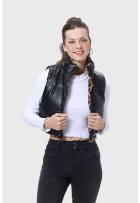 Imagen 2 del producto Parka Mujer Piel Reversible Café