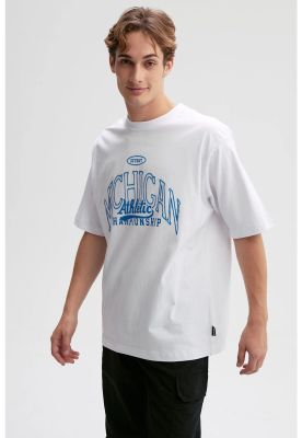 Imagen 2 del producto Polera Hombre Print Central Blanco - lll