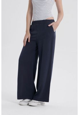 Imagen 2 del producto Jeans Mujer Palazzo Azul Oscuro