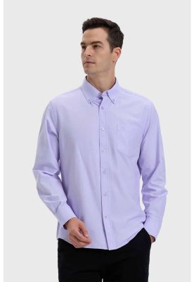 Imagen 1 del producto Camisa Hombre Oxford Lila