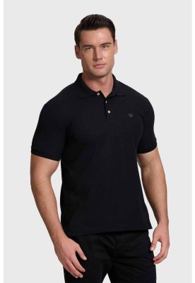 Imagen 2 del producto Polera Hombre Piqué Básica Negro - ll