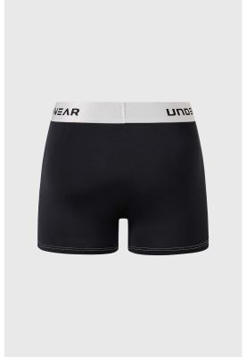 Imagen 2 del producto Bóxer Hombre Tripack Liso Negro