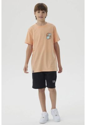 Imagen 2 del producto Polera Niño Mini Print Posicional Coral