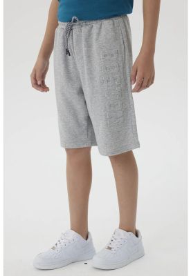 Imagen 2 del producto Bermuda Niño Print 3D Gris Melange