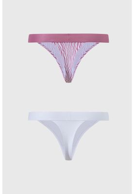 Imagen 2 del producto Calzón Mujer Colaless Estampado Rosa