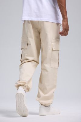 Imagen 2 del producto Pantalón Hombre Cargo Jogger Beige