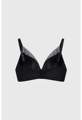 Imagen 2 del producto Sostén Mujer Copa Support Detalle Encaje Negro