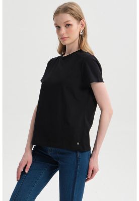 Imagen 2 del producto Polera Mujer Lisa Negro - ll