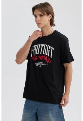 Imagen 2 del producto Polera Hombre Print Posicional Negro VII