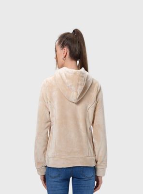 Imagen 2 del producto Polar Mujer Full Zipper Entallado Beige