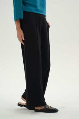 Imagen 2 del producto Pantalón Mujer Costura Delantera Negro