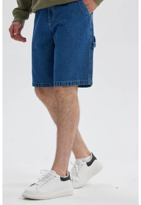 Imagen 2 del producto Bermuda Hombre Carpintero Baggy Fit Azul