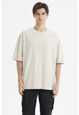 Imagen 1 del producto Polera Hombre Oversize Beige - lV