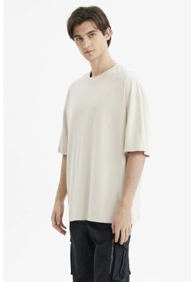 Imagen 2 del producto Polera Hombre Oversize Beige - lV