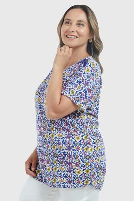 Imagen 2 del producto Polera Mujer Print Morado