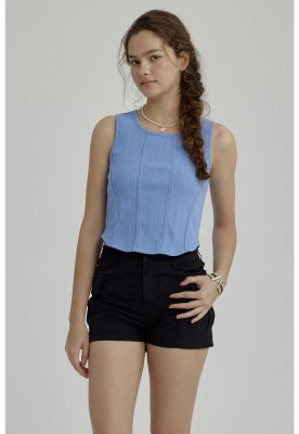 Imagen 1 del producto Polera Niña Con Peto Falso Celeste