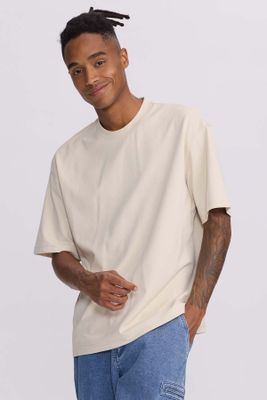 Imagen 2 del producto Polera Hombre Loose Fit Beige