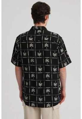 Imagen 2 del producto Camisa Hombre Full Print Negro - VI