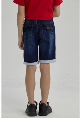 Imagen 2 del producto Bermuda Niño Básico Denim Azul Oscuro