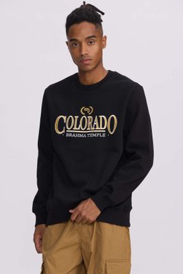 Imagen 2 del producto Polerón Hombre Print Central Negro