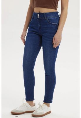 Imagen 2 del producto Jeans Mujer Skinny Kim Azul Oscuro - ll