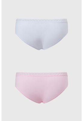 Imagen 2 del producto Calzón Mujer Bikini Invisible Blanco